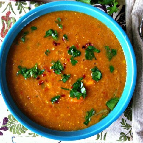 Moroccan Red Lentil Soup Recipe | HeyFood — heyfoodapp.com