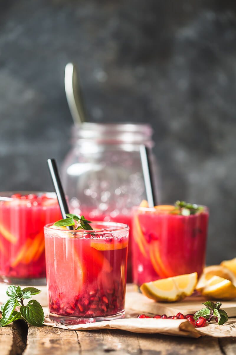 Antioxidant Orange Pomegranate Juice Recipe | HeyFood — heyfoodapp.com