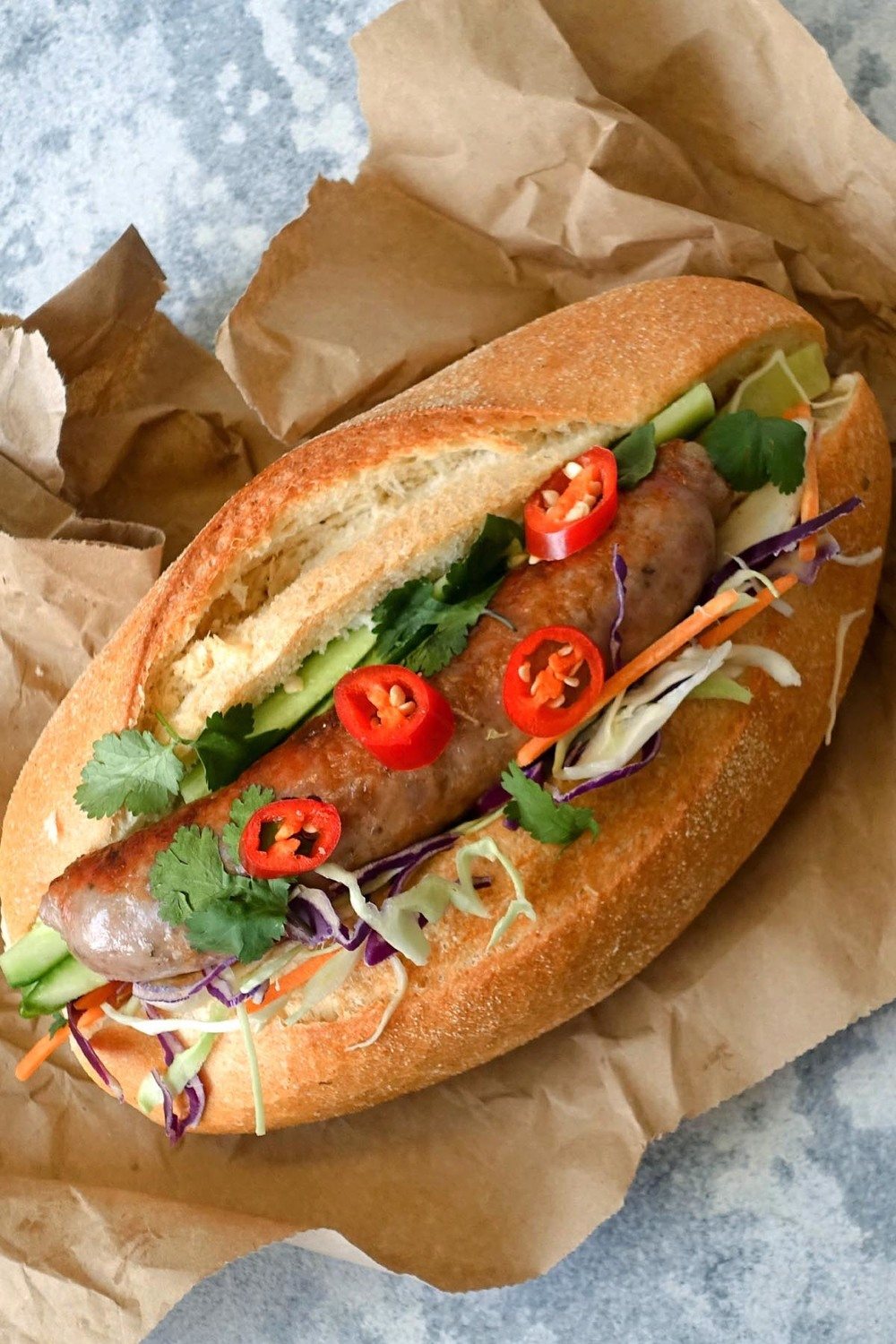 Cheats Pork Banh Mi Recipe | HeyFood — heyfoodapp.com