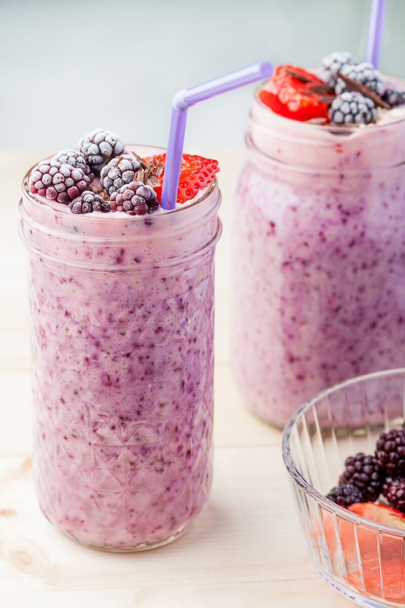 Frozen Berry Smoothie Recipe | HeyFood — heyfoodapp.com