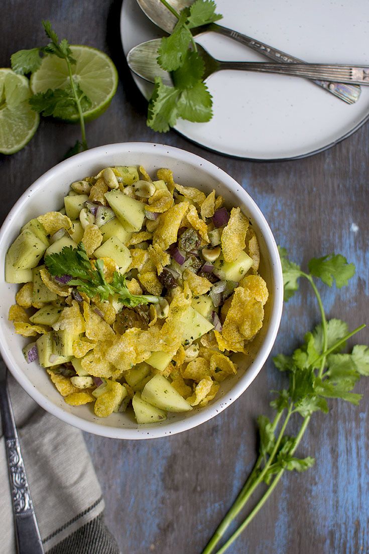 Mango Chaat (Indian Crunchy Raw Mango Salad) Recipe | HeyFood — heyfoodapp.com