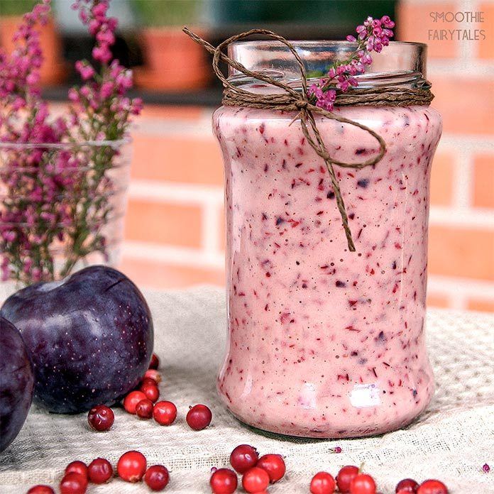 Lingonberry Plum Smoothie Recipe | HeyFood — heyfoodapp.com