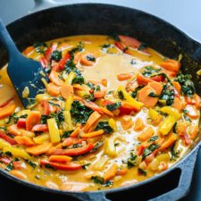 Thai Red Curry With Vegetables Recipe | HeyFood — heyfoodapp.com