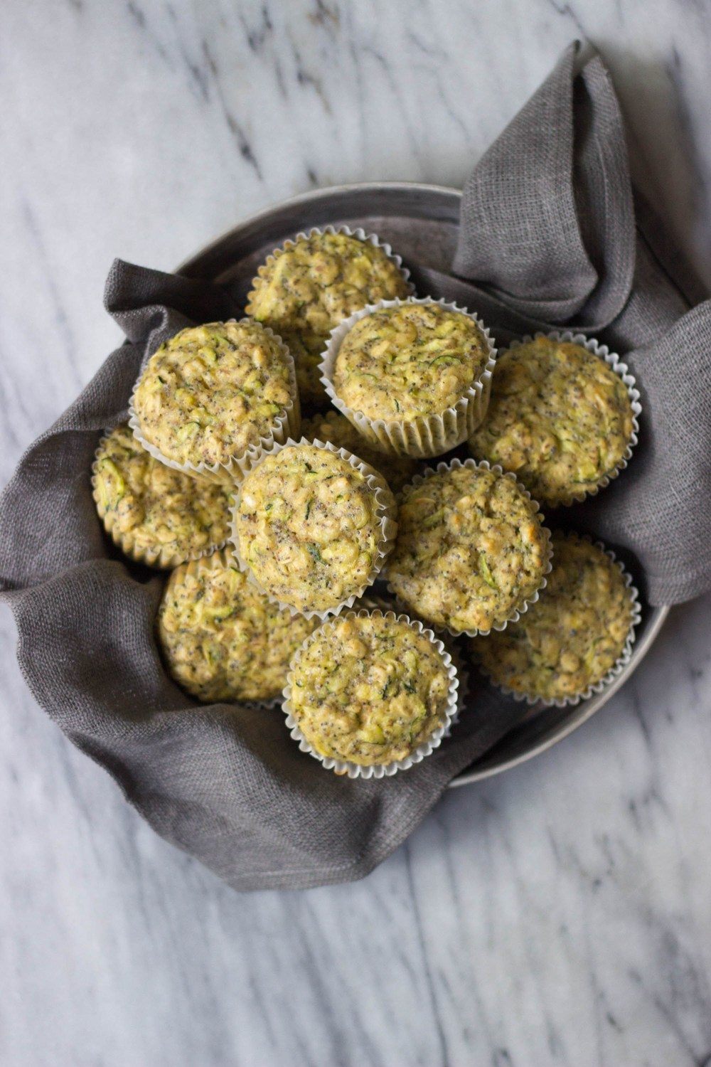 Lemon Poppy Seed Zucchini Muffins Recipe | HeyFood — heyfoodapp.com