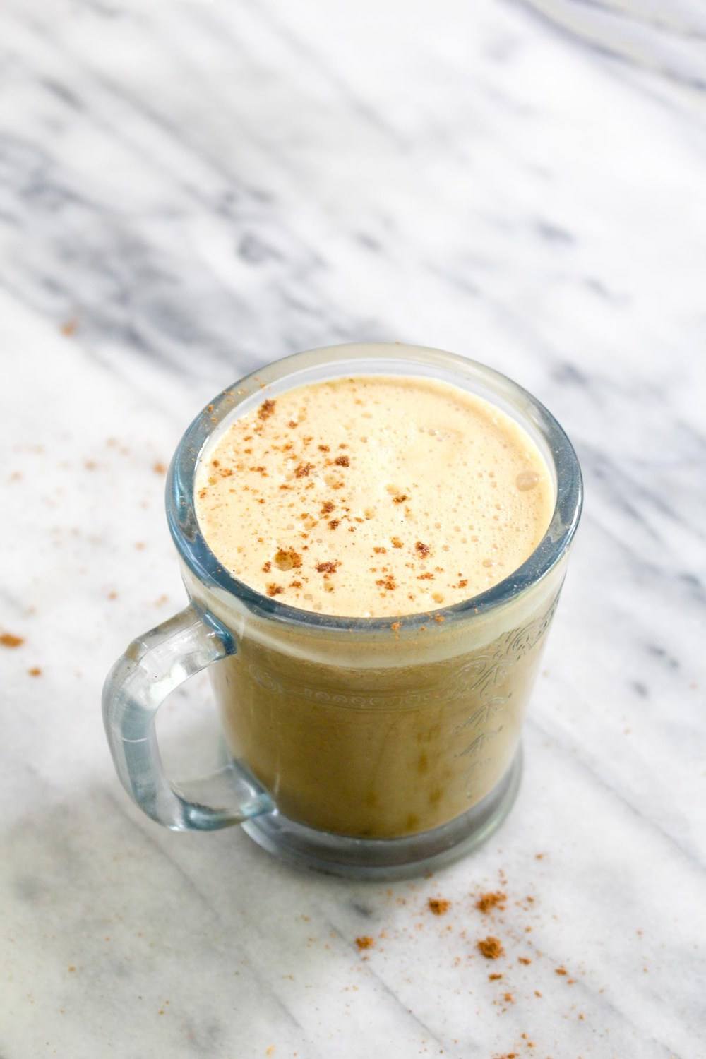 Caramel Pumpkin Spice Latte Recipe | HeyFood — heyfoodapp.com