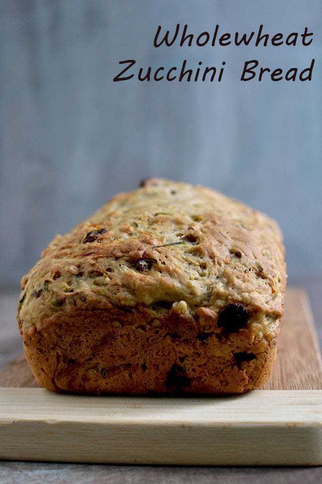 Wholewheat Zucchini Bread Recipe | HeyFood — heyfoodapp.com