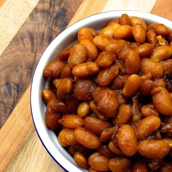 Slow Cooker Boston Baked Beans Recipe | HeyFood — heyfoodapp.com