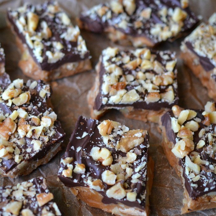 English Walnut Toffee Recipe | HeyFood — heyfoodapp.com