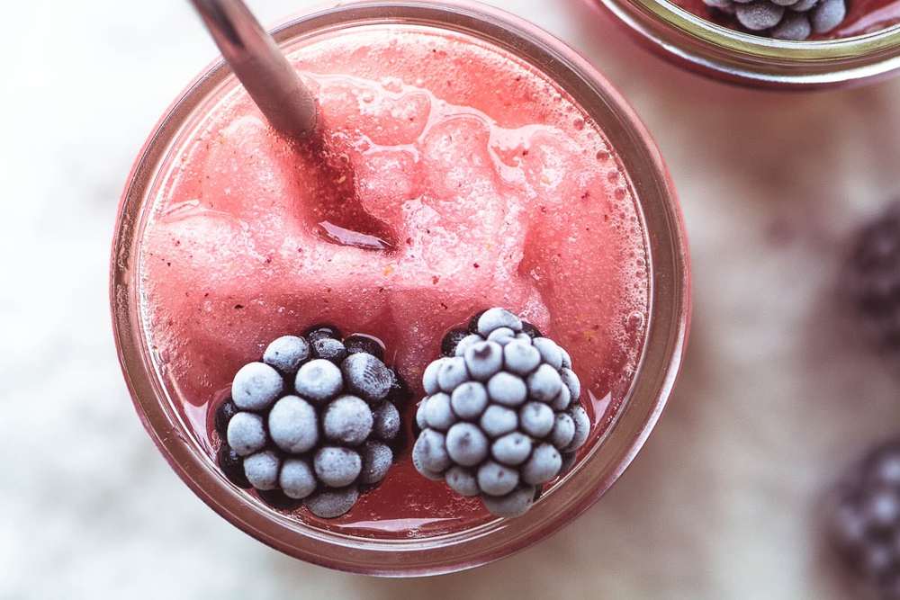 Blackberry Moscato Slushies Recipe | HeyFood — heyfoodapp.com