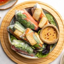 Vegan Summer Rolls With Braised Tofu Recipe | HeyFood — heyfoodapp.com