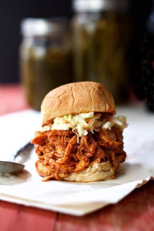 Sweet and Spicy Barbecue Chicken Sliders Recipe | HeyFood — heyfoodapp.com