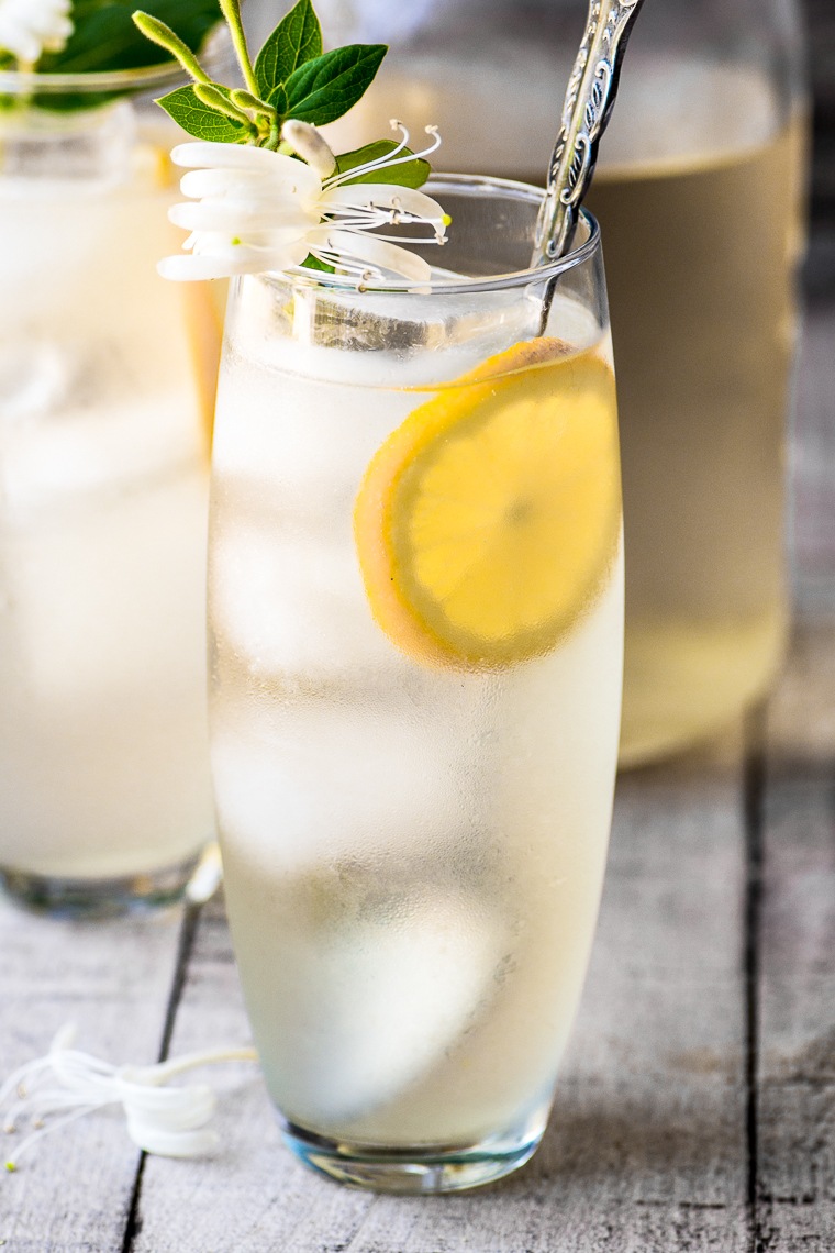 Honeysuckle Vodka Lemonade Recipe | HeyFood — heyfoodapp.com