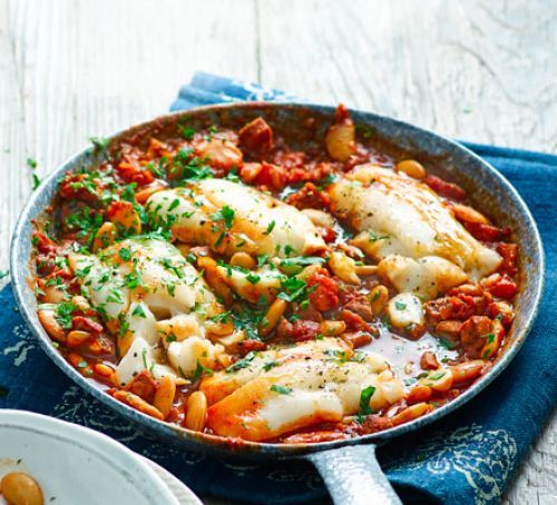 Cod & Chorizo Stew Recipe | HeyFood — heyfoodapp.com