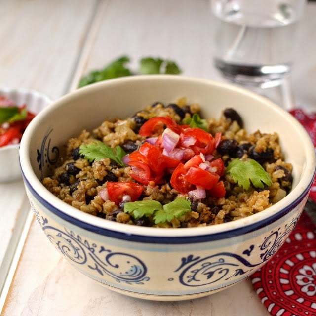 Costa Rican Refried Rice & Beans Recipe | HeyFood — heyfoodapp.com