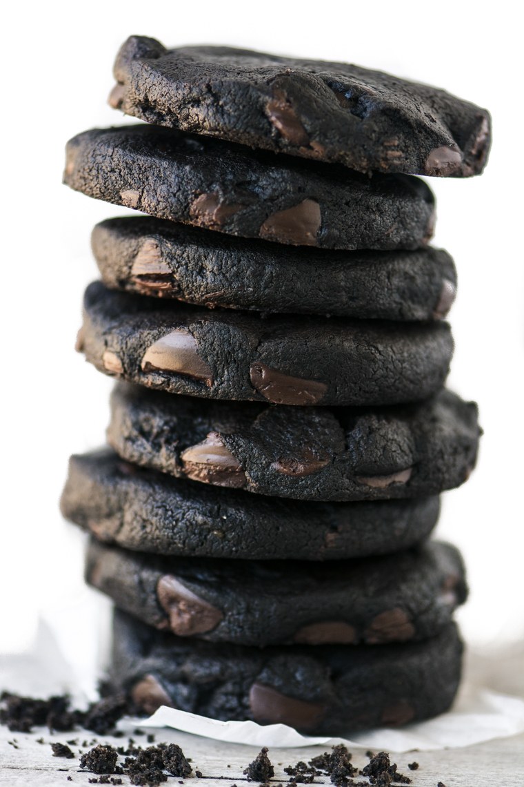 Double Dark Chocolate Shortbread Cookies Recipe | HeyFood — heyfoodapp.com