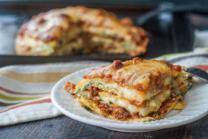 Low Carb Lasagna (gluten free) Recipe | HeyFood — heyfoodapp.com