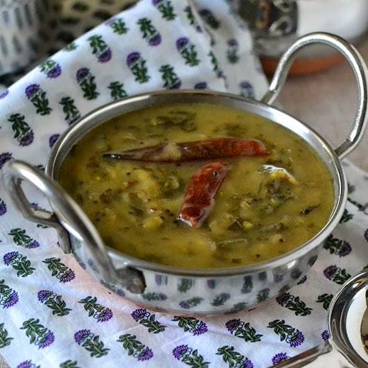Palakura Pulusu (Spinach Soup) Recipe | HeyFood — heyfoodapp.com