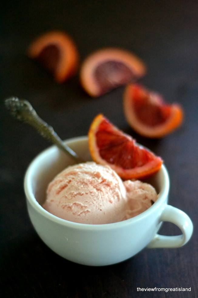 Blood Orange Ice Cream Recipe | HeyFood — heyfoodapp.com