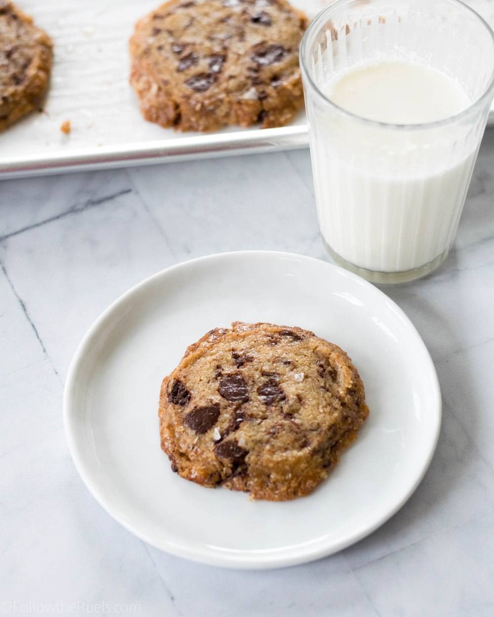 Chocolate Chip Shortbread Cookies Recipe | HeyFood — heyfoodapp.com