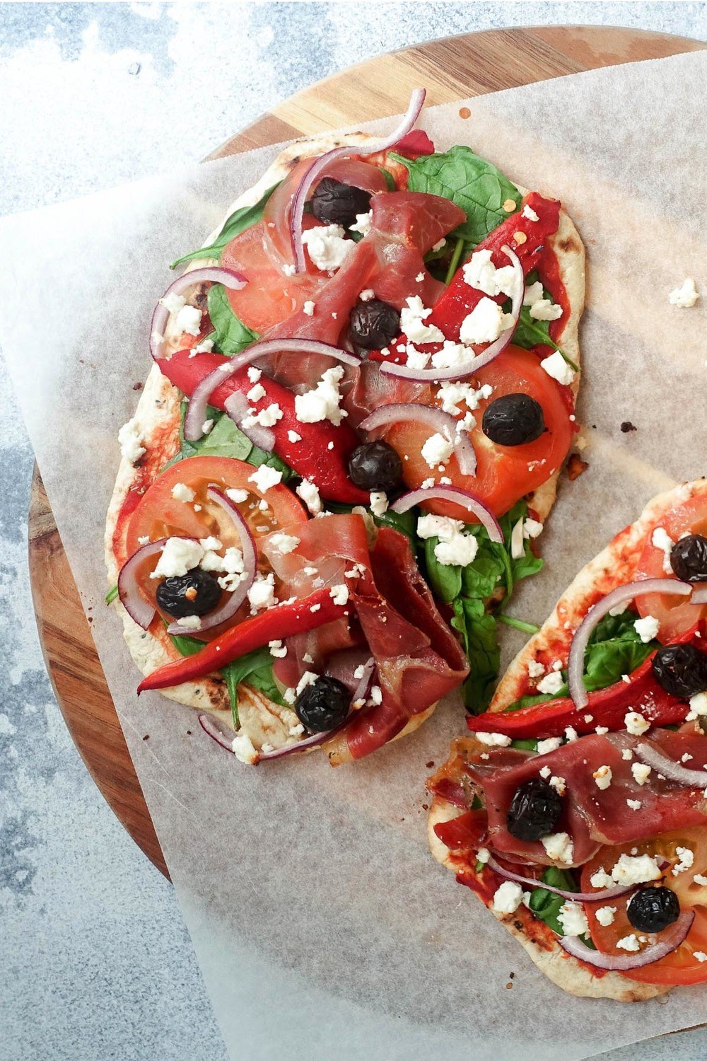 Healthy Naan Pizza Recipe | HeyFood — heyfoodapp.com