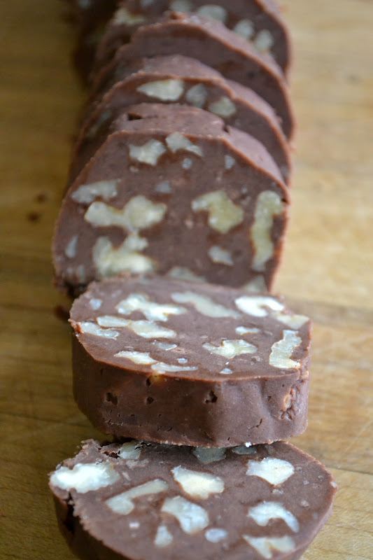 Chocolate Walnut Shortbread Cookies Recipe | HeyFood — heyfoodapp.com