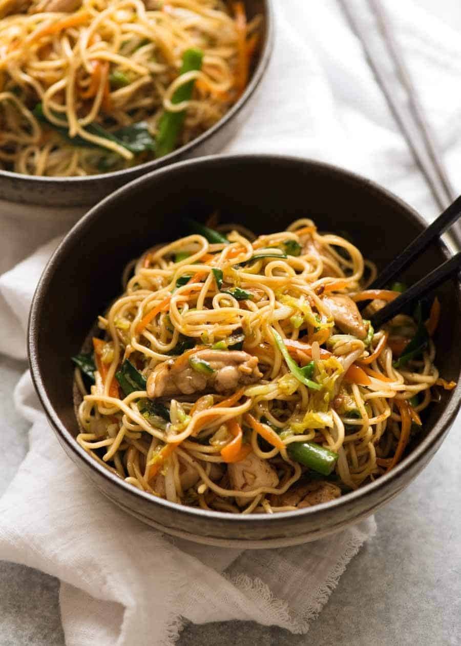 Chicken Chow Mein Recipe | HeyFood — heyfoodapp.com