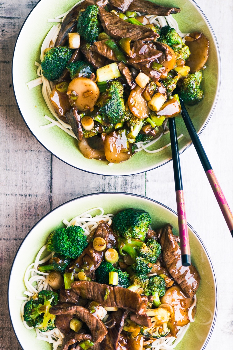 Beef Broccoli Noodle Bowls Recipe | HeyFood — heyfoodapp.com