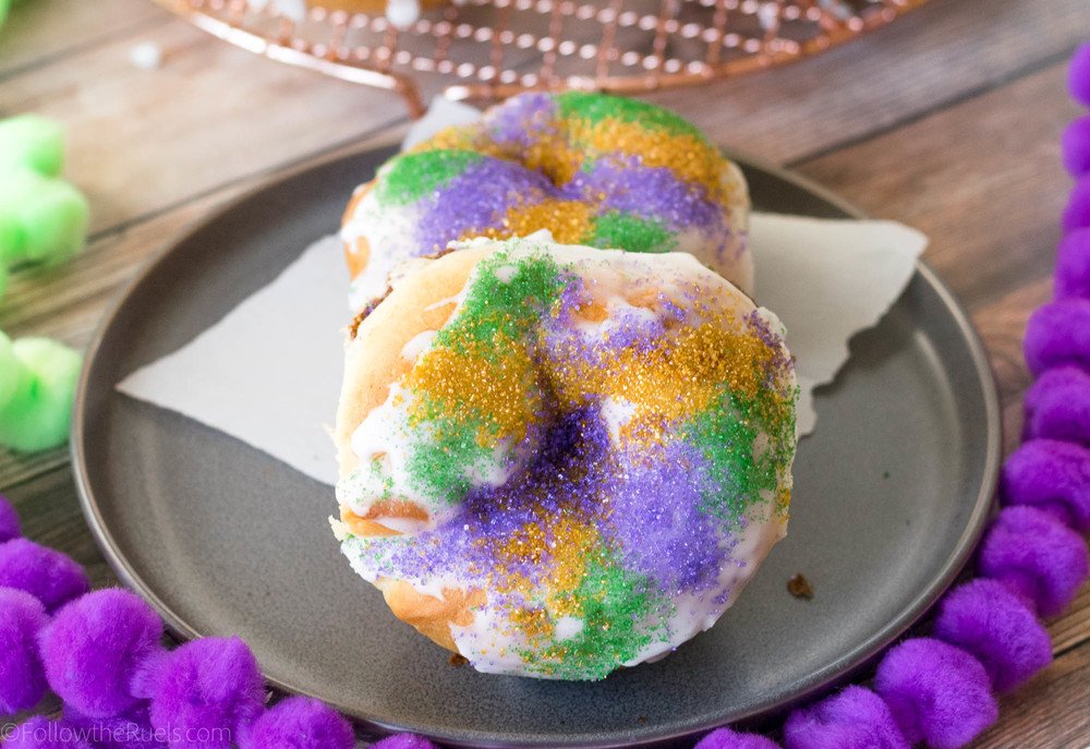 King Cake Donuts Recipe | HeyFood — heyfoodapp.com