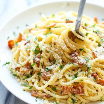 Spaghetti Carbonara Recipe | HeyFood — heyfoodapp.com