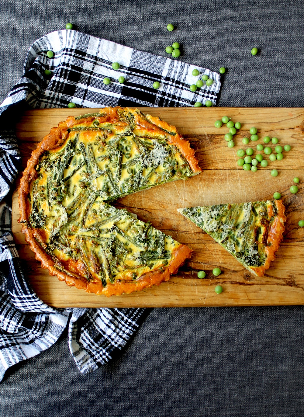 Spring vegetable quiche  Recipe | HeyFood — heyfoodapp.com