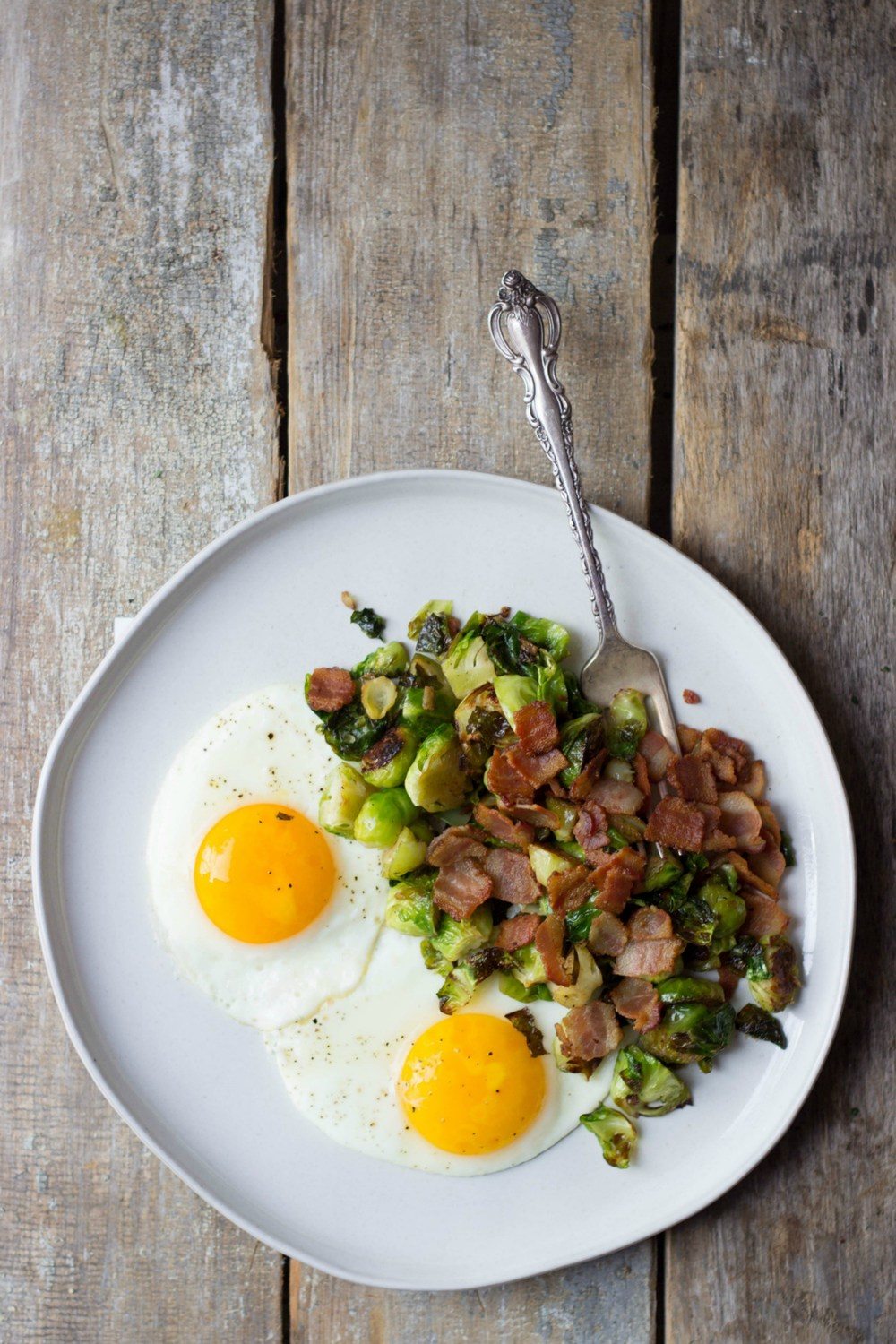 Breakfast Brussels Sprouts Recipe | HeyFood — heyfoodapp.com