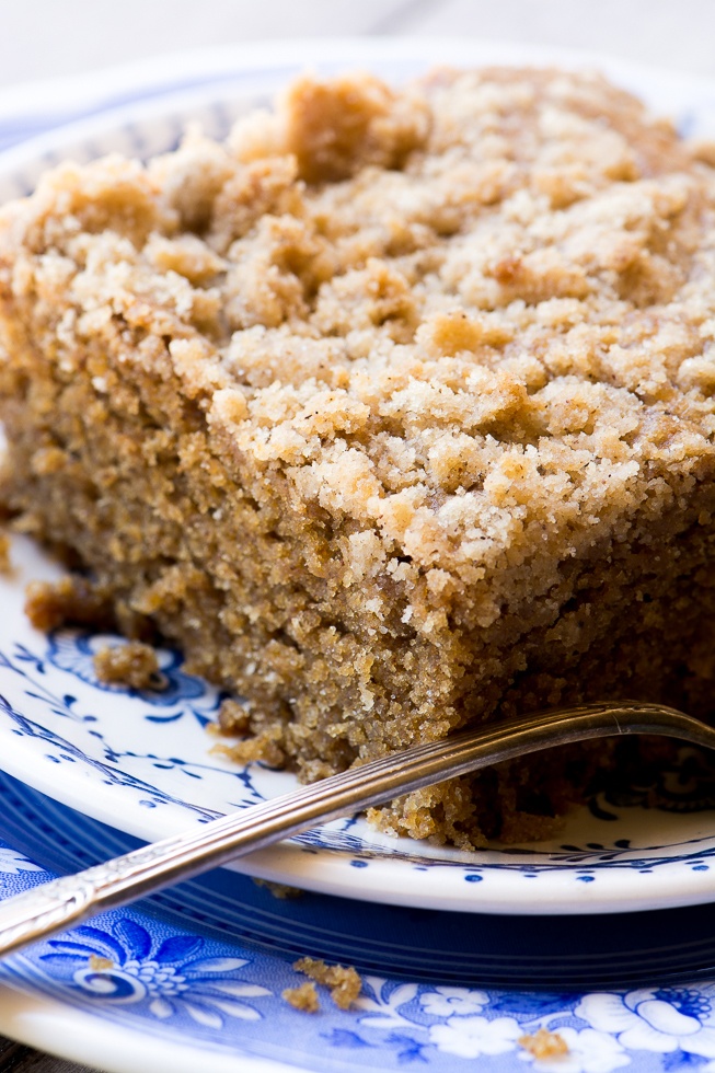 Gingerbread Crumb Cake Recipe | HeyFood — heyfoodapp.com