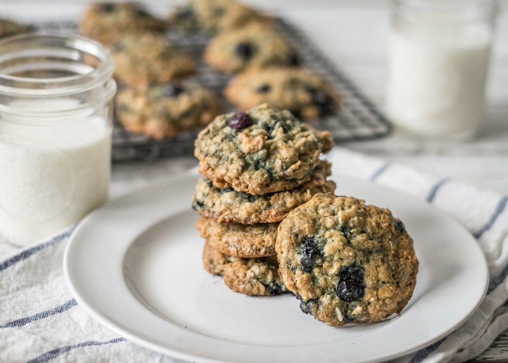 Blueberry Oatmeal Cookies Recipe | HeyFood — heyfoodapp.com